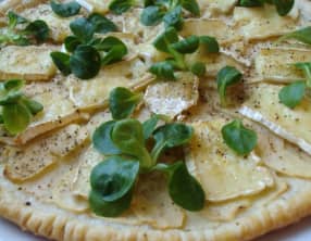 Tarte fine Pommes et Camembert