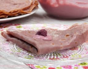 Crêpes au lait ribot absolument framboises