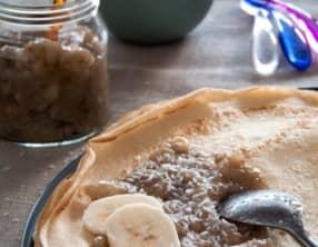 Confiture de bananes au combava