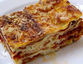 Lasagnes à la bolognaise