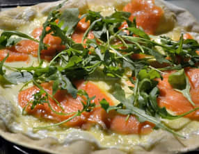 Tests de pizzas à la plancha