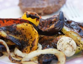 Légumes grillés au barbecue