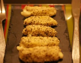 Bâtonnets de Mozzarella