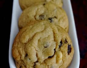 Cookies aux pépites de chocolat et fruits secs