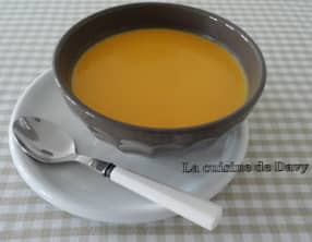 Velouté de courge muscade et ricotta