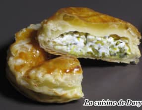 Mini feuilletés poireau et ricotta