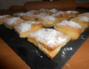 Feuilleté à la crème d'amande