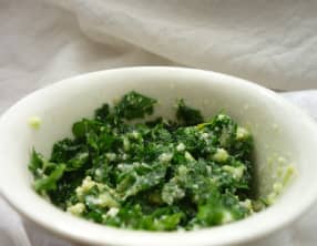 Pesto au persil et aux noix