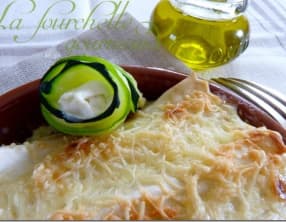 Cannellonis chèvre et courgette