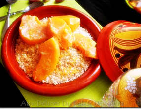 Couscous au Lait et à la Courge sans Viande