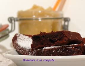 Petits Gâteaux Chocolatés à La Compote De Pommes