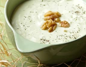 Velouté de poireaux et pommes de terre