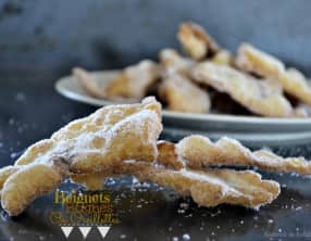 Beignets ou oreillettes à la fleur d'oranger