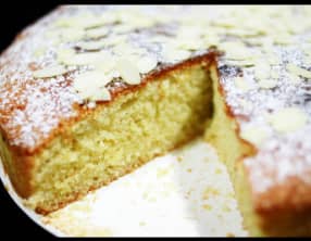 Gâteau au beurre et aux amandes