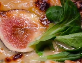 Pizza aux figues et à la fourme d'Ambert