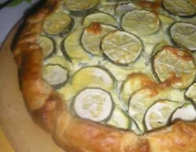 Tarte aux courgettes