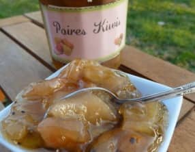 Confiture de Poires et Kiwis