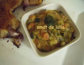 Courgettes aux senteurs des iles