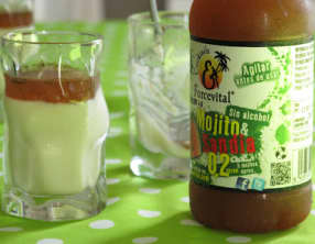 panna cotta au mojito pastèque