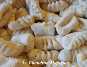 Gnocchis à la ricotta et à la sauce tomate.