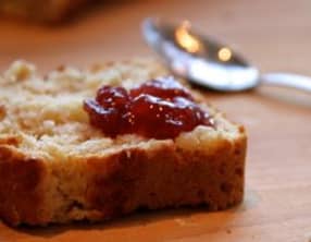 Pain aux pommes râpées