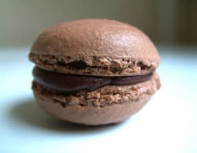 Macaron au chocolat