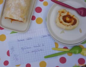 Gâteau roulé à la confiture