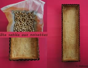 Pâte sablée aux noisettes