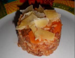 Risotto à la bolognaise