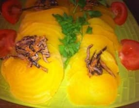 Salade de betterave jaune