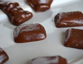 Caramels mous au chocolat