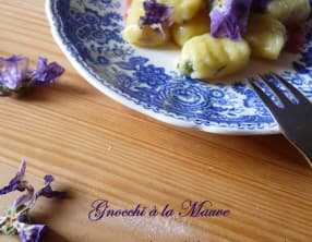 Gnocchi aux fleurs de Mauve