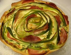Quiche poireaux Bresaola