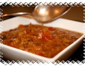 Soupe saveurs couscous