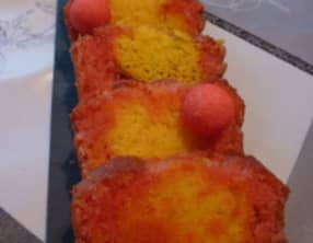 Cake à la fraise tagada surprise