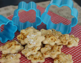 Sablés pimentés curry madras et fleur de sel