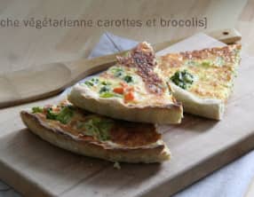 Quiche Végétarienne Carottes et Brocolis