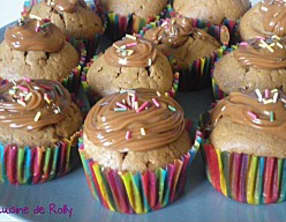 Cupcakes chocolat et carambar