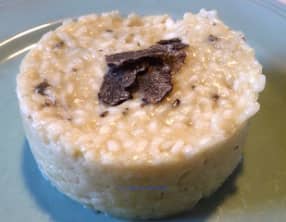 Le très bon risotto crémeux aux truffes