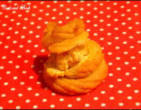 Chouquettes garnies à l'indienne