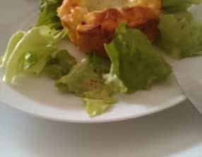 Moelleux de saumon fumé, coeur d'asperge