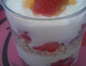 Triffle aux fraises