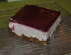Cheesecake aux framboises