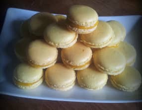Macarons à la mangue