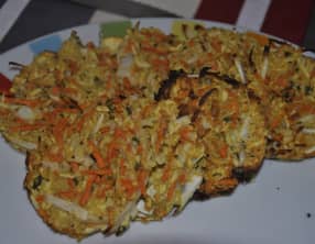 Petites galettes de légumes