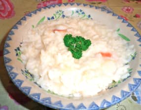 Risotto aux coquilles Saint Jacques