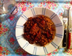 Poulet au miel et sauce soja