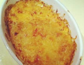 Gratin de coquillettes au jambon