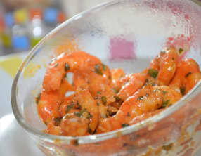 Crevettes à l'espagnole