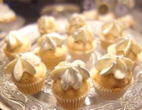 Mini cupcakes vanille et chocolat blanc